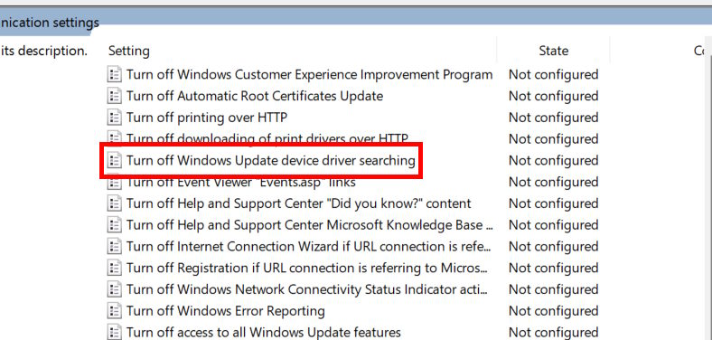 How to disable driver updates via Windows Update Picture 6
