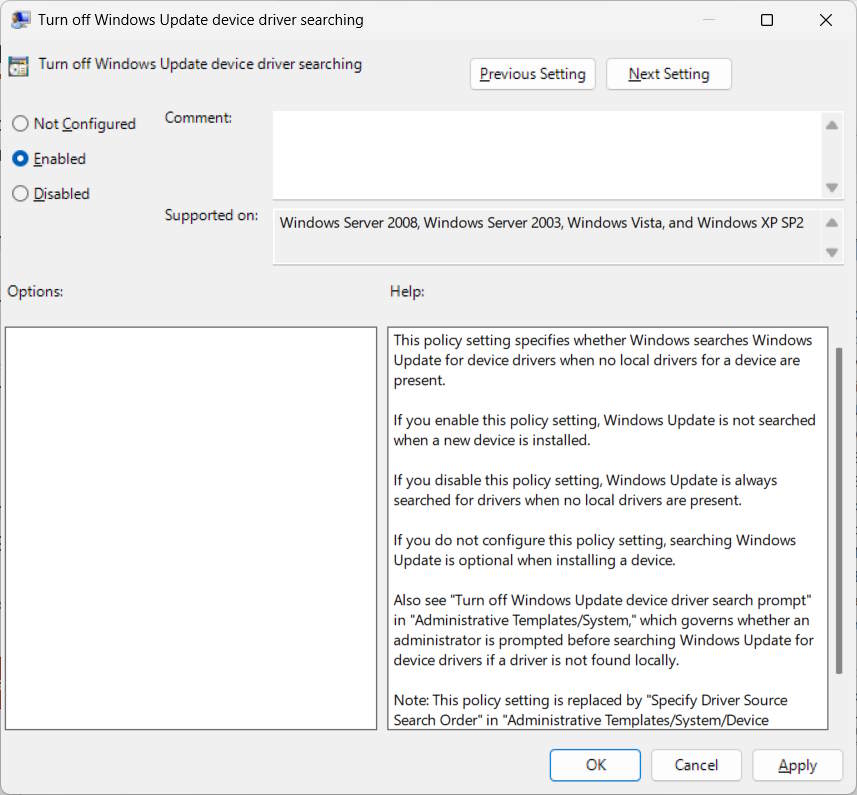 How to disable driver updates via Windows Update Picture 7