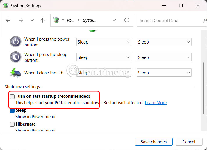 How to Disable Fast Startup on Windows Picture 5