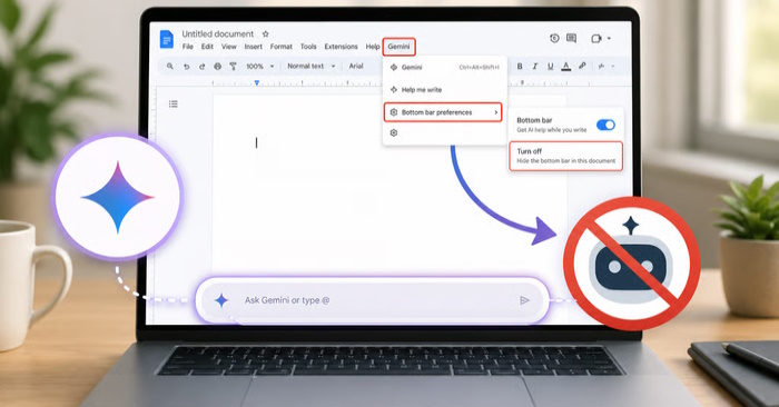 images 1 of How to disable Gemini in Google Docs