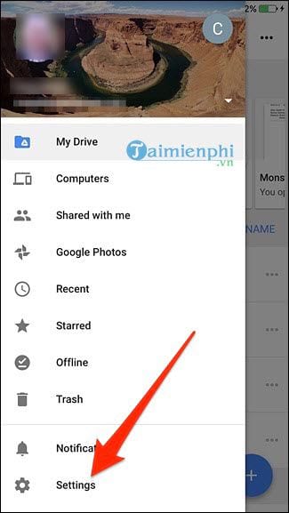 How to disable Quick Access shortcut on Google Drive Picture 6