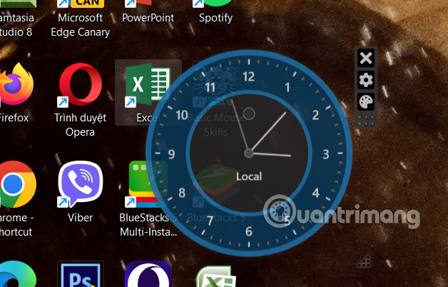 How to display clock on Windows 11 screen Picture 10