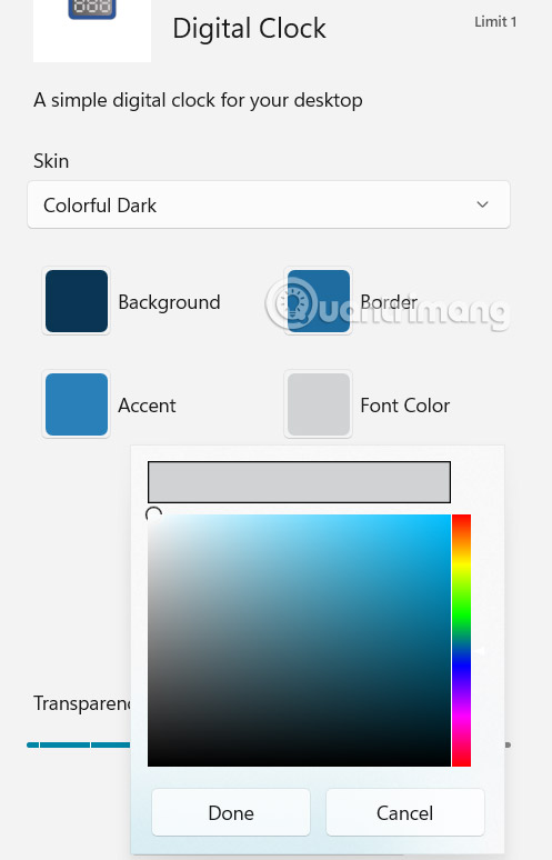 How to display clock on Windows 11 screen Picture 4
