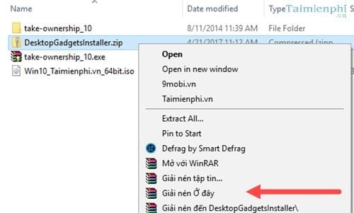How to display computer date and time on Windows 10 screen Picture 1