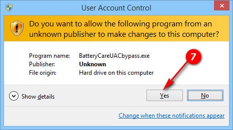 Picture 5 of How to display CPU and HDD temperatures on BatteryCare