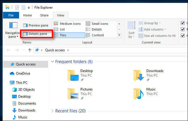 How to display File Explorer's Preview Pane on Windows 10/11 Picture 5