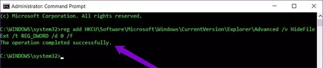 How to display file extensions and view file extensions on Windows 11/10/7/8 Picture 6