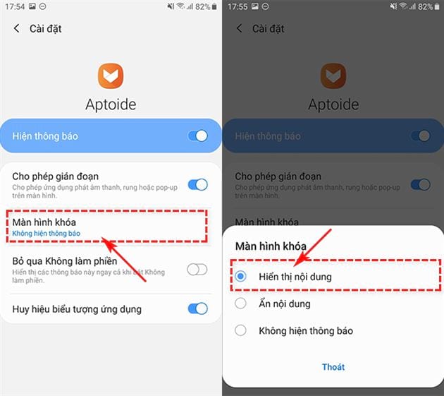 Picture 6 of How to display notifications on the Samsung lock screen