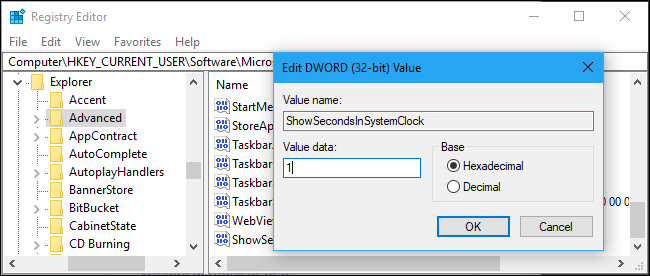 How to display seconds on Windows system clock Picture 7