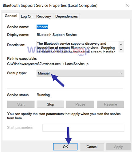 How to display the missing Bluetooth icon on the Windows Taskbar Picture 4