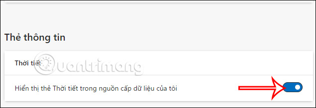 How to display weather widget on Windows 10 Taskbar Picture 6