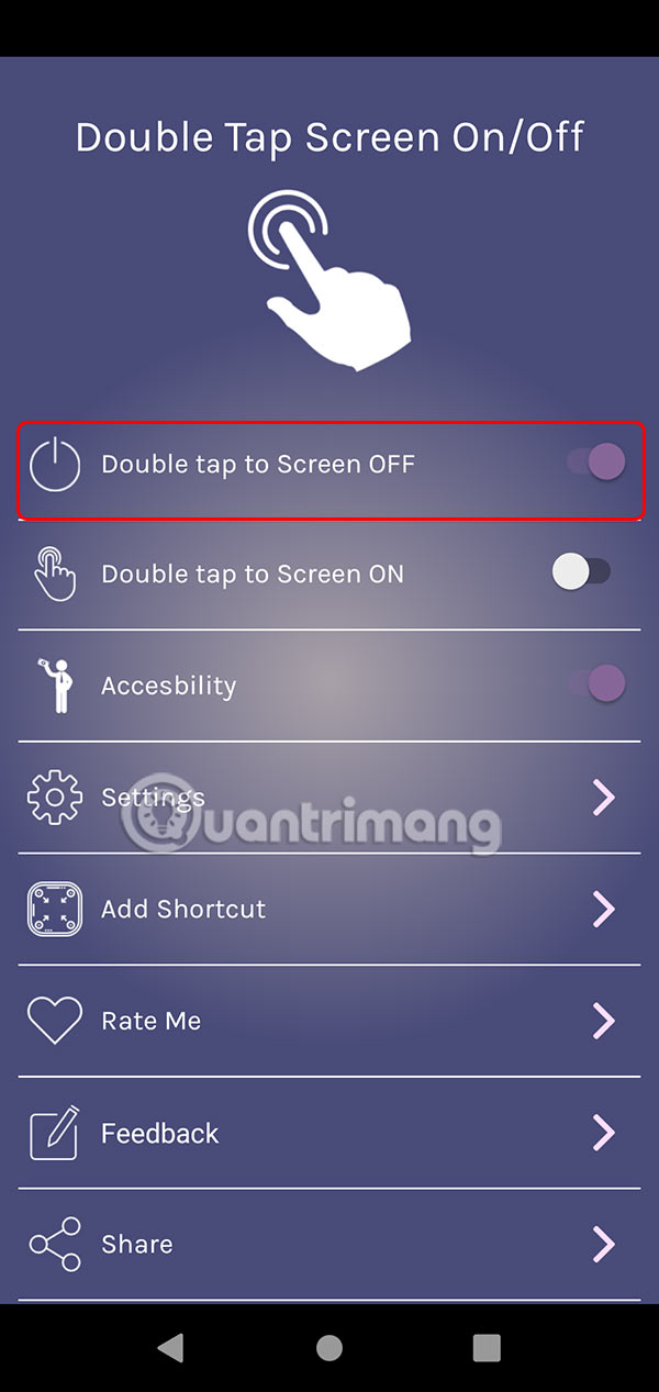 How to double tap to turn off Android phone screen Picture 12