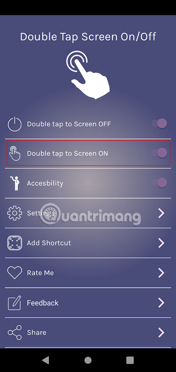How to double tap to turn off Android phone screen Picture 13