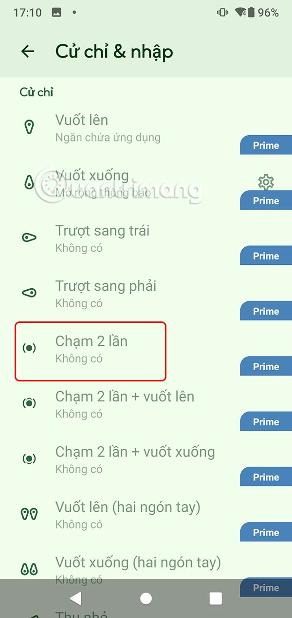 How to double tap to turn off Android phone screen Picture 5