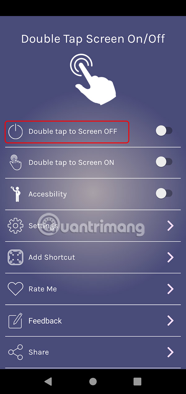 How to double tap to turn off Android phone screen Picture 6