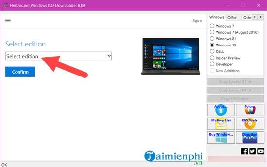 Picture 9 of How to download the original Windows 10 ISO file from Microsoft