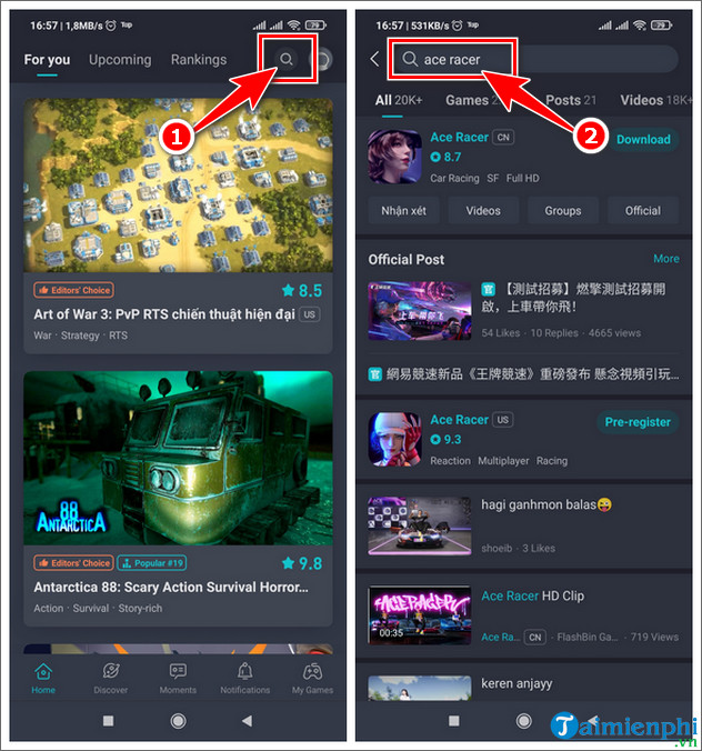 How to download Ace Racer on Android and iOS Picture 2