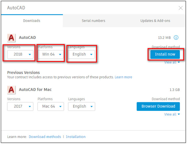 Picture 4 of How to download and install AutoCAD 2018
