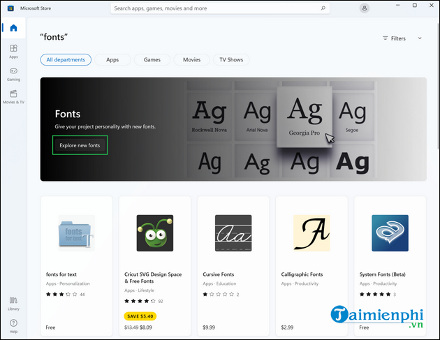 How to download and install fonts on Windows 11 simply Picture 2