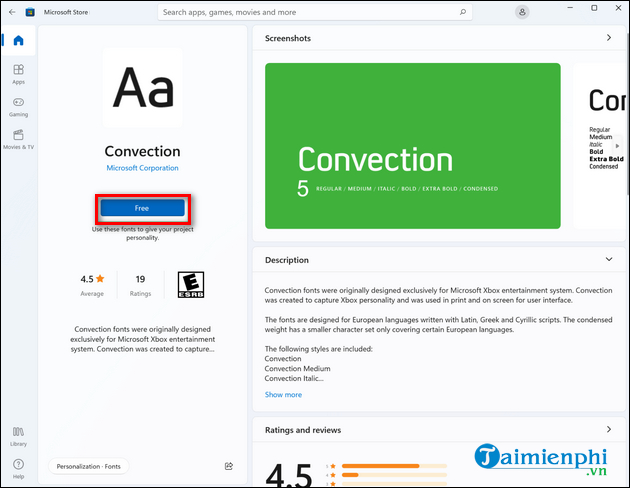 How to download and install fonts on Windows 11 simply Picture 4