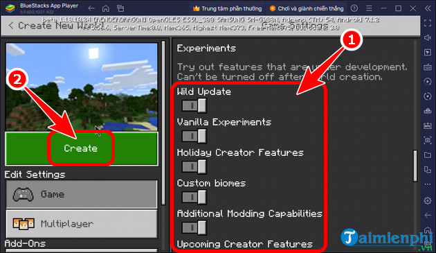 How to download and install Minecraft 1.19 APK on PC Picture 6