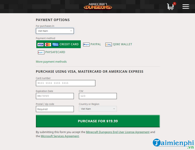 Picture 11 of How to download and install Minecraft Dungeons on PC