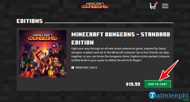 Picture 9 of How to download and install Minecraft Dungeons on PC