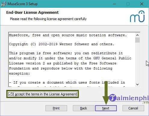 Picture 7 of How to download and install MuseScore, music composition software for computers.