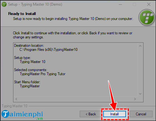 Picture 10 of How to download and install Typing Master 10, a software for typing with ten fingers.
