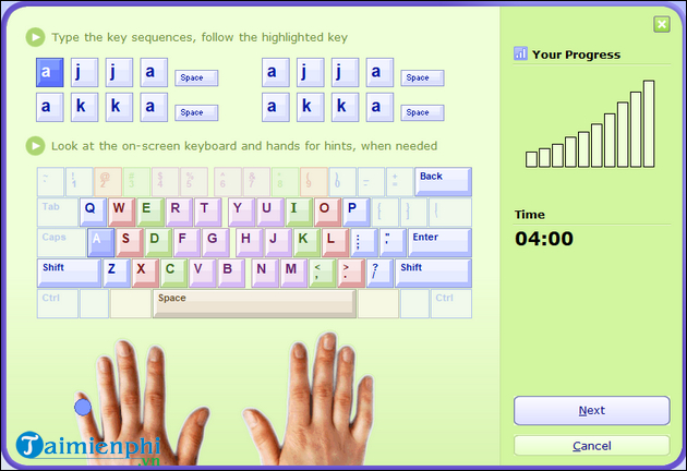 Picture 16 of How to download and install Typing Master 10, a software for typing with ten fingers.