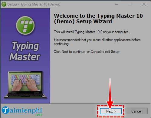 Picture 6 of How to download and install Typing Master 10, a software for typing with ten fingers.