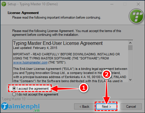 Picture 7 of How to download and install Typing Master 10, a software for typing with ten fingers.