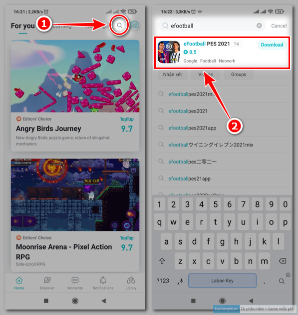 How to download and play eFootball PES 2021 game Picture 4