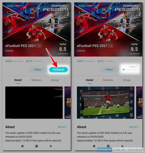 How to download and play eFootball PES 2021 game Picture 5