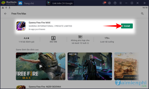 How to download and play Free Fire Max on computer, laptop 2025 Picture 3