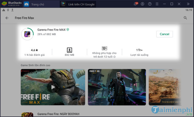 How to download and play Free Fire Max on computer, laptop 2025 Picture 4