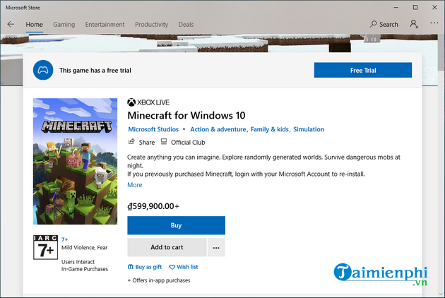 Picture 3 of How to download and play Minecraft Bedrock Edition on your computer