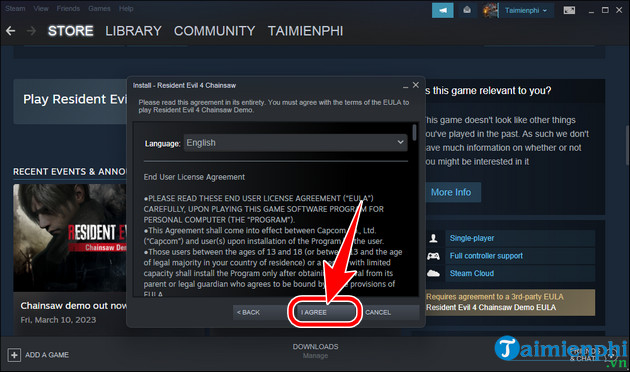 How to download and play Resident Evil 4 Chainsaw PC for free on Steam Picture 5