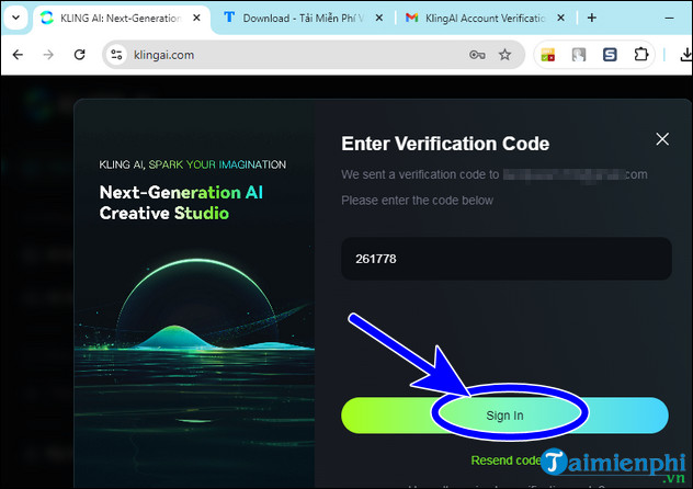 How to download and use Kling AI to create videos from available text and images Picture 5
