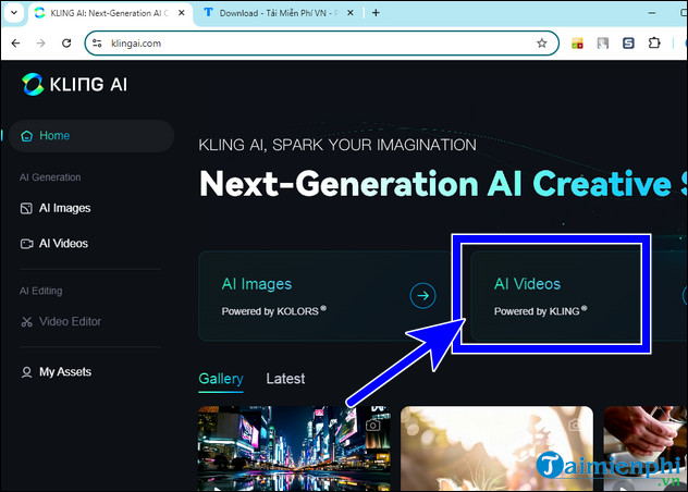 How to download and use Kling AI to create videos from available text and images Picture 6