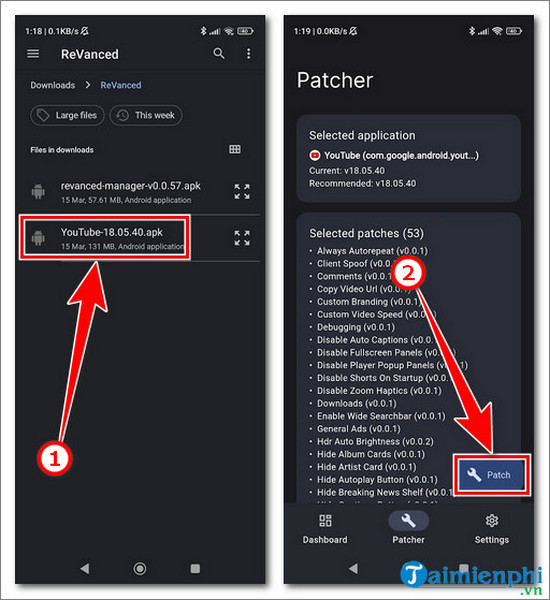 Picture 4 of How to download and use YouTube Revanced without account errors.