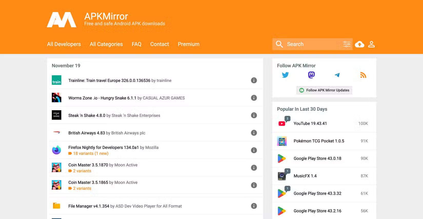 Picture 2 of The safest and fastest way to download APKs.
