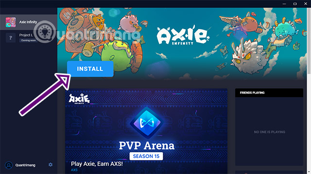 How to download Axie Infinity on computer, play Axie Infinity on PC Picture 8