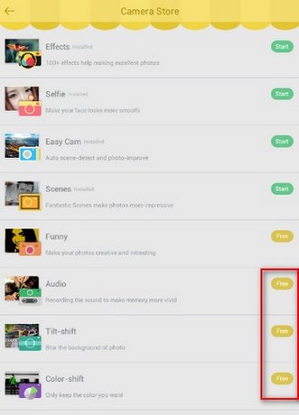 How to download Camera 360 to Android phones and iPhones to edit and take photos Picture 10
