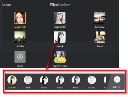 How to download Camera 360 to Android phones and iPhones to edit and take photos Picture 4