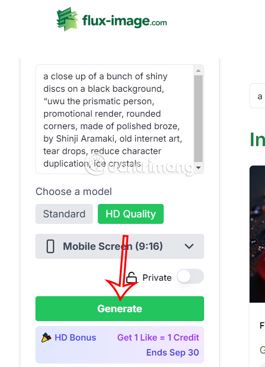 How to download free AI images from Flux Image repository Picture 5