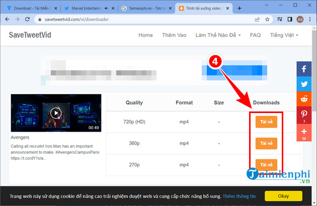 How to download HD Twitter videos, download the latest Twitter videos in 2024 Picture 4