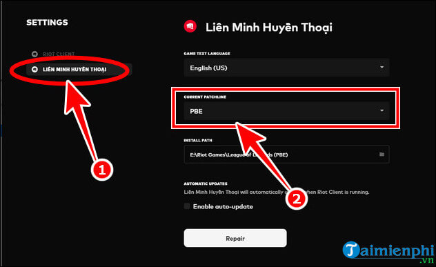 How to download, install and play PBE TFT beta Picture 7