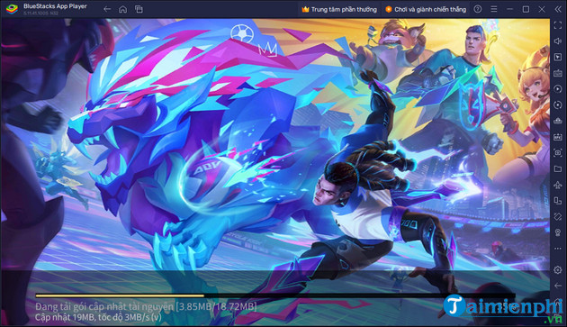 How to download Lien Quan Mobile for PC using emulator software Picture 7