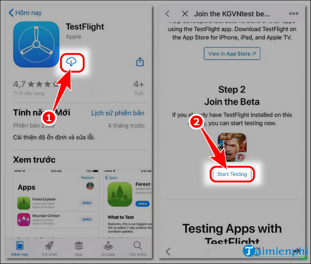 How to download Lien Quan trial on iOS and Android phones Picture 6